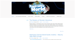 Desktop Screenshot of poptropicaworld.com